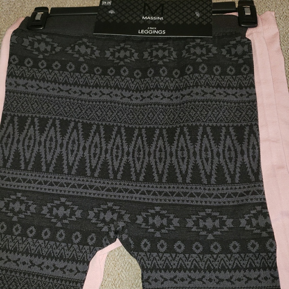 Massini leggings, sixes 2x-3x, brand new